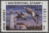 Scan of 1995 New Jersey Duck Stamp MNH VF