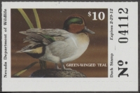 Scan of 2011 Nevada Duck Stamp MNH VF