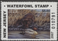 Scan of 1994 New Jersey Duck Stamp MNH VF