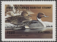 Scan of 1995 Ohio Duck Stamp MNH VF