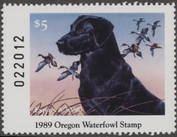 Picture of 1989 Oregon Duck Stamp MNH VF