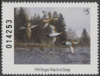 Scan of 1994 Oregon Duck Stamp MNH VF