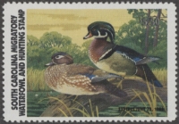 Scan of 1981 South Carolina Duck Stamp - First of State MNH VF