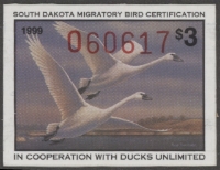 Scan of 1999 South Dakota Duck Stamp MNH VF