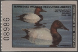 Scan of 1988 Tennessee Duck Stamp MNH VF