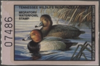 Scan of 1990 Tennessee Duck Stamp MNH VF
