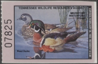 Scan of 1992Tennessee Duck Stamp MNH VF