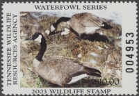 Scan of 2003 Tennessee Duck Stamp MNH VF