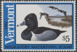 Scan of 1994 Vermont Duck Stamp MNH VF