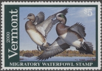 Scan of 2000 Vermont Duck Stamp MNH VF