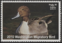 Scan of 2010 Washington Duck Stamp MNH VF