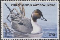 Scan of 2004 Wisconsin Duck Stamp MNH VF