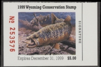 Scan of 1999 Wyoming Duck Stamp MNH VF