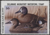 Scan of 1998 Delaware Duck Stamp MNH VF