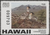 Scan of 2004 Hawaii Duck Stamp MNH VF