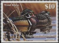 Scan of 2004 Illinois Duck Stamp MNH VF
