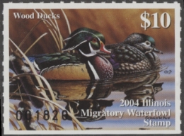 Scan of 2004 Illinois Duck Stamp MNH VF