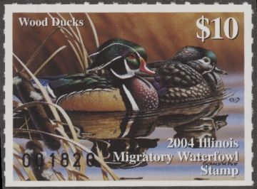 Scan of 2004 Illinois Duck Stamp MNH VF