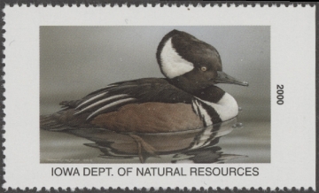 Scan of 2000 Iowa Duck Stamp MNH VF