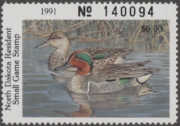 Scan of 2006 North Dakota Duck Stamp MNH VF