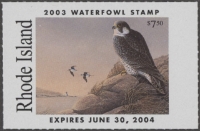 Scan of 2003 Rhode Island Duck Stamp MNH VF