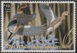 Scan of 2002 Washington Duck Stamp MNH VF