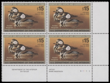 Scan of RW72 2005 Duck Stamp  MNH F-VF