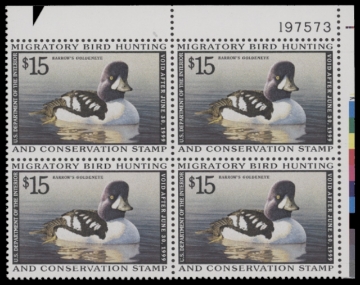 Scan of RW65 1998 Duck Stamp  MNH F-VF