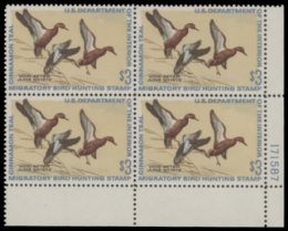 Scan of RW38 1971 Duck Stamp  MNH F-VF