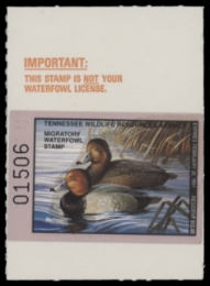 Scan of 1990 Tennessee Duck Stamp MNH VF