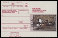 Scan of 1991 Tennessee Duck Stamp MNH VF