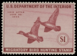 Scan of RW10 1943 Duck Stamp  MNH F-VF