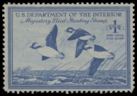 Scan of RW15 1948 Duck Stamp  Unsigned F-VF