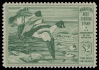 Scan of RW16 1949 Duck Stamp  MLH F-VF