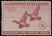 Scan of RW10 1943 Duck Stamp  MNH F-VF