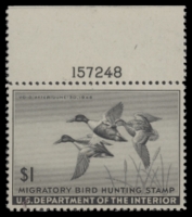 Scan of RW12 1945 Duck Stamp  MNH F-VF