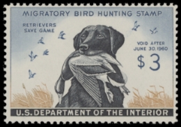 Scan of RW26 1959 Duck Stamp  MNH F-VF