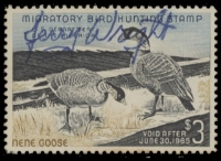 Scan of RW31 1964 Duck Stamp  Used F-VF