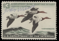 Scan of RW32 1965 Duck Stamp  Used F-VF