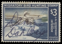 Scan of RW34 1967 Duck Stamp  Used F-VF
