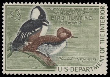 Picture of RW35 1968 Duck Stamp  MNH F-VF