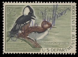 Scan of RW35 1968 Duck Stamp  Used F-VF