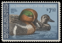 Scan of RW46 1979 Duck Stamp  MNH F-VF