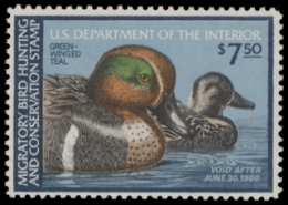 Scan of RW46 1979 Duck Stamp  MNH F-VF