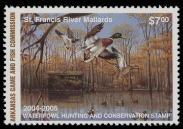 Picture of 2004 Arkansas Duck Stamp MNH VF