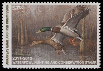 Picture of 2007 Arkansas Duck Stamp MNH VF