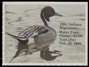 Picture of 1985 Indiana Duck Stamp MNH VF