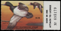 Scan of 1977 Maryland Duck Stamp MNH VF