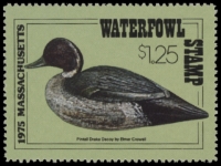 Scan of 1975 Massachusetts Duck Stamp MNH VF