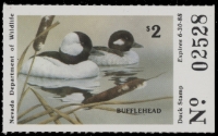 Scan of 1987 Nevada Duck Stamp MNH VF